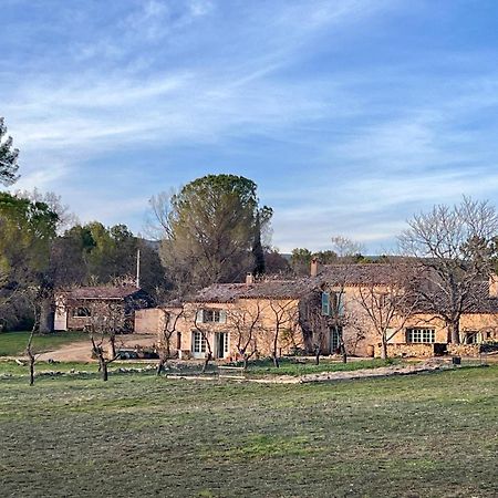 Charmant Appartement Independant Au Sein D'Un Mas Provencal Aups Exterior photo